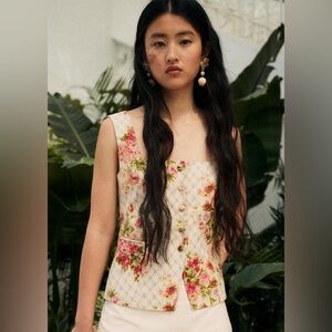 Sezane x Andion Zelinda Blouse Size 4/EU38 NWT